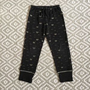 Loved Baby Kids Organic Black Ocean Joggers